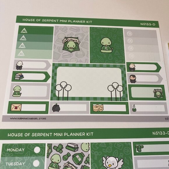 Hubman And Chubgirl Harry Potter Stickers Set - Picture 2 of 4